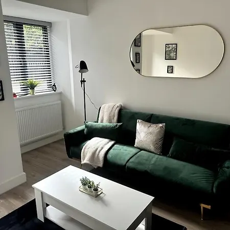 Luxury Oaks Suite, Free Private Parking, 2 Bed 2 Bathroom Apartment, Solihull Apartment *